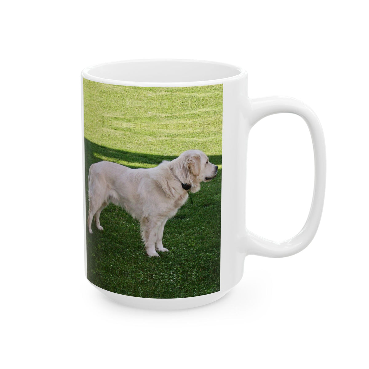 Custom Pet Photo Mug – Personalized Dog & Cat Coffee Mug with Name (11oz, 15oz)