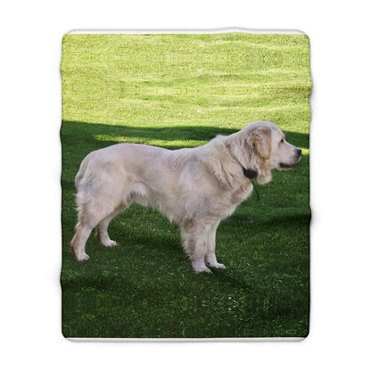 Personalized Pet Photo Blanket – Custom Dog & Cat Fleece Throw