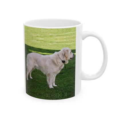 Custom Pet Photo Mug – Personalized Dog & Cat Coffee Mug with Name (11oz, 15oz)