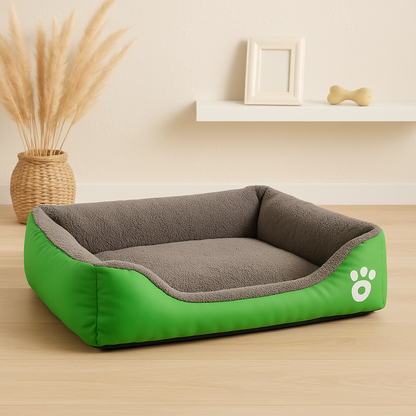 Lit pour animaux en polaire imperméable