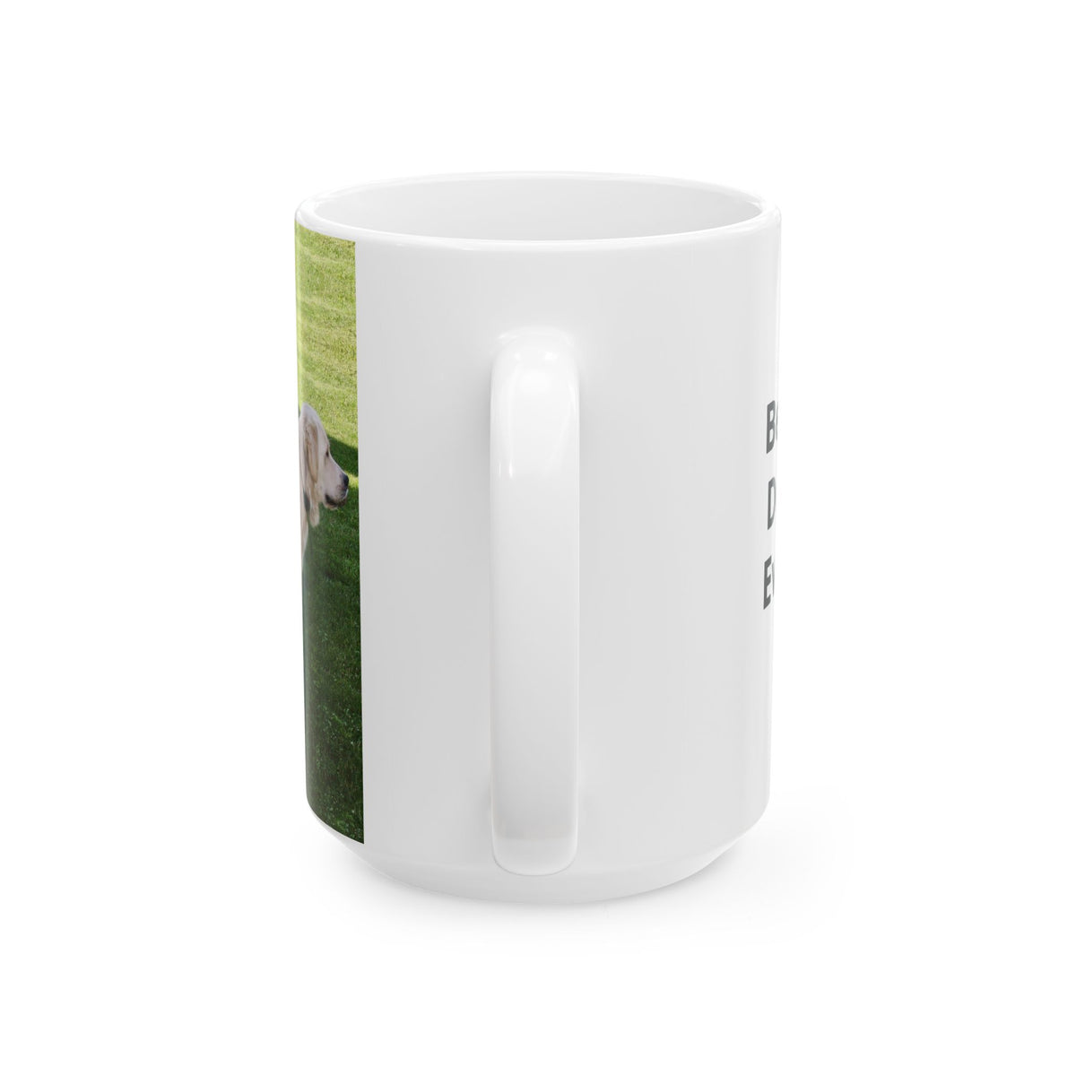 Custom Pet Photo Mug – Personalized Dog & Cat Coffee Mug with Name (11oz, 15oz)