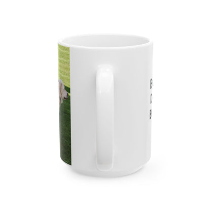 Custom Pet Photo Mug – Personalized Dog & Cat Coffee Mug with Name (11oz, 15oz)