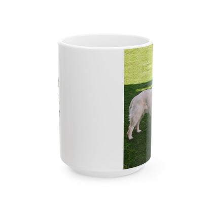 Custom Pet Photo Mug – Personalized Dog & Cat Coffee Mug with Name (11oz, 15oz)