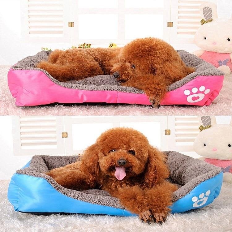 Lit pour animaux en polaire imperméable